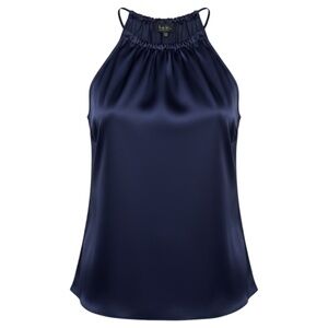 NICOLE MILLER NEW YORK - SLEEVELESS TOP - DARK NAVY - XS